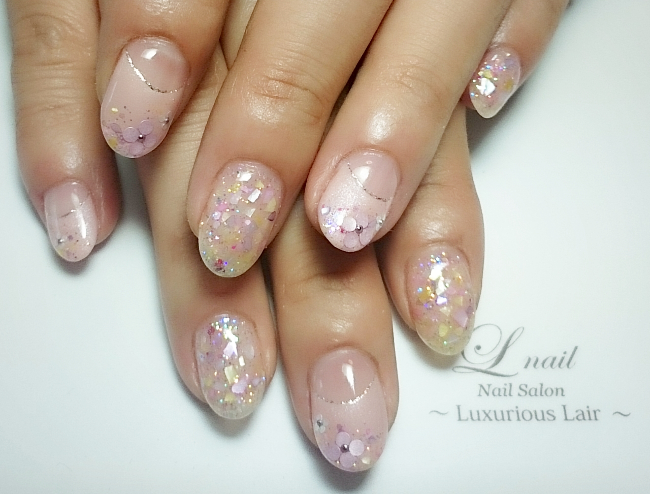 ｌｎａｉｌ 綱島店 お客様ｎａｉｌ ネイルサロン まつげエクステならlnail エルネイル へ