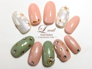 Lnail綱島店 月 Hand 定額ネイルシルバー 00 税込み ネイルサロン まつげエクステならlnail エルネイル へ