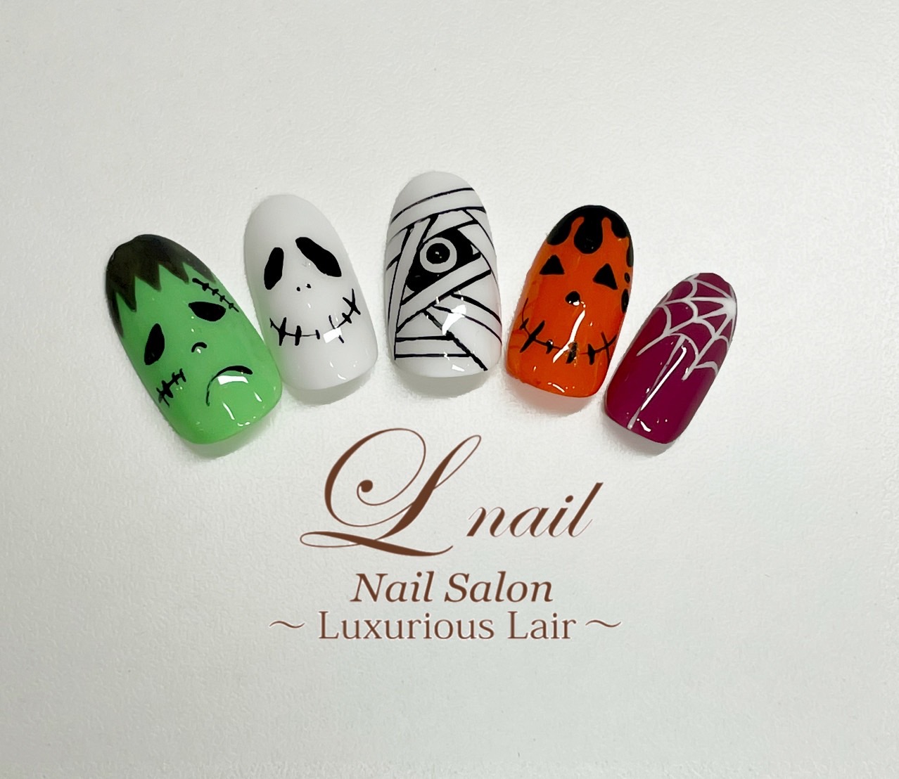 ハロウィンネイル 12 870 税込 Lnail